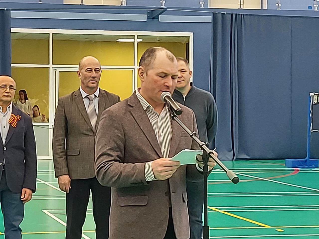 «Саба-Арена «урта гомуми белем бирү мәктәбендә Татарстан Республикасы буенча пенсия һәм социаль иминиятләштерү фонды бүлекчәсе хезмәткәрләре арасында спартакиада узды.