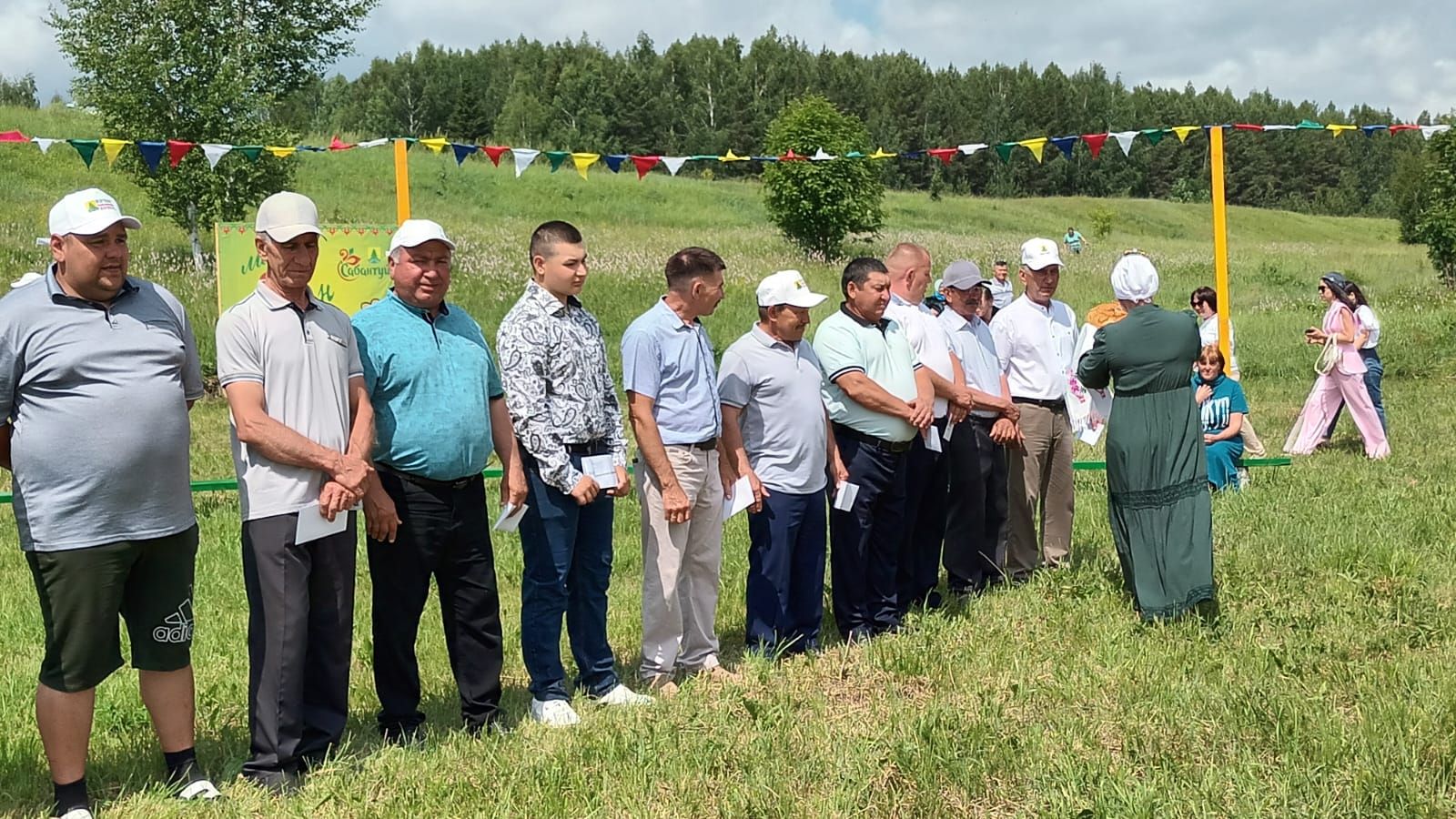 Мичэн авыл җирлегендә дә халкыбызның милли бәйрәме сабан туе гөрләп узды.