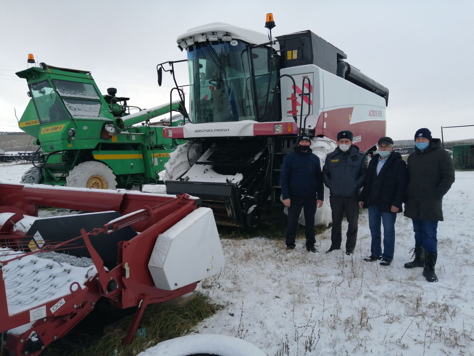 Конкурс по постановке техники на зимнее хранение и подготовке МТП к ремонту сельхозмашин к полевым работам 2021 года