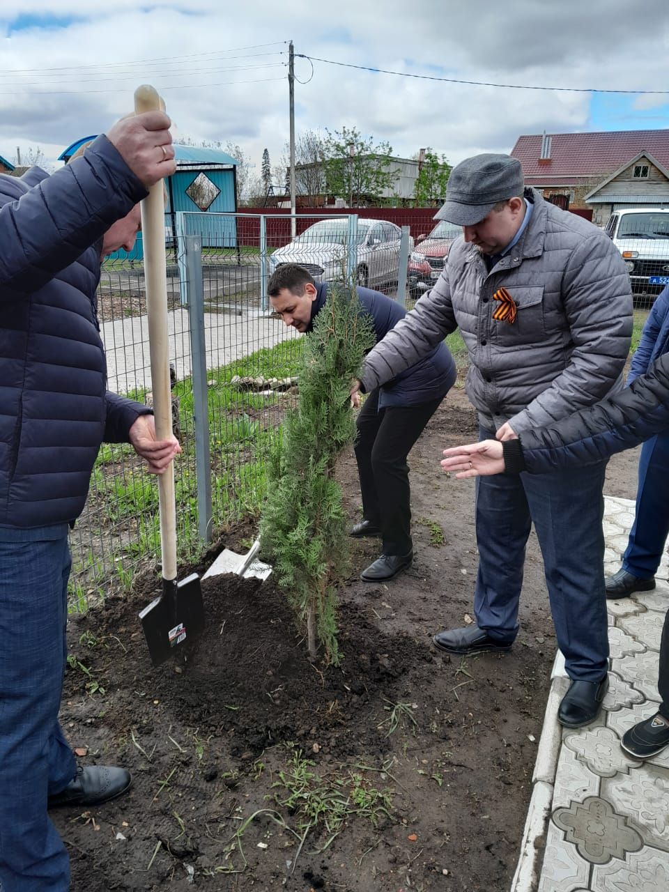 Мамалай авылында бүген обелиск ачылды.