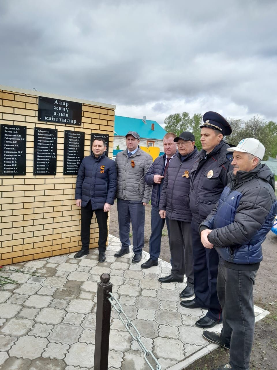 Мамалай авылында бүген обелиск ачылды.