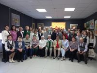 Мөслимдә бүген «Төсләрдә бәйрәм хисе» исеме астында кабакка багышланган Республикакүләм картиналар кургәзмәсен ачу тантанасы булды.