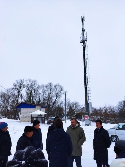 200 дән артык кеше яши торган Сәрдә авылында мобиль элемтәнең база станциясе төзелгән.