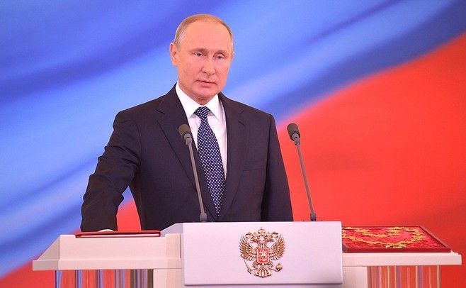 Владимир Путин Россия Президенты вазифасына кереште