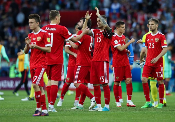 Россия җыелма командасы ФИФА рейтингында 21 баскычка өскә күтәрелгән
