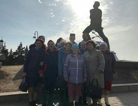 Явлаштау авыл җирлегеннән бер торкем пенсионерлар Казанга экскурсия барып кайттылар